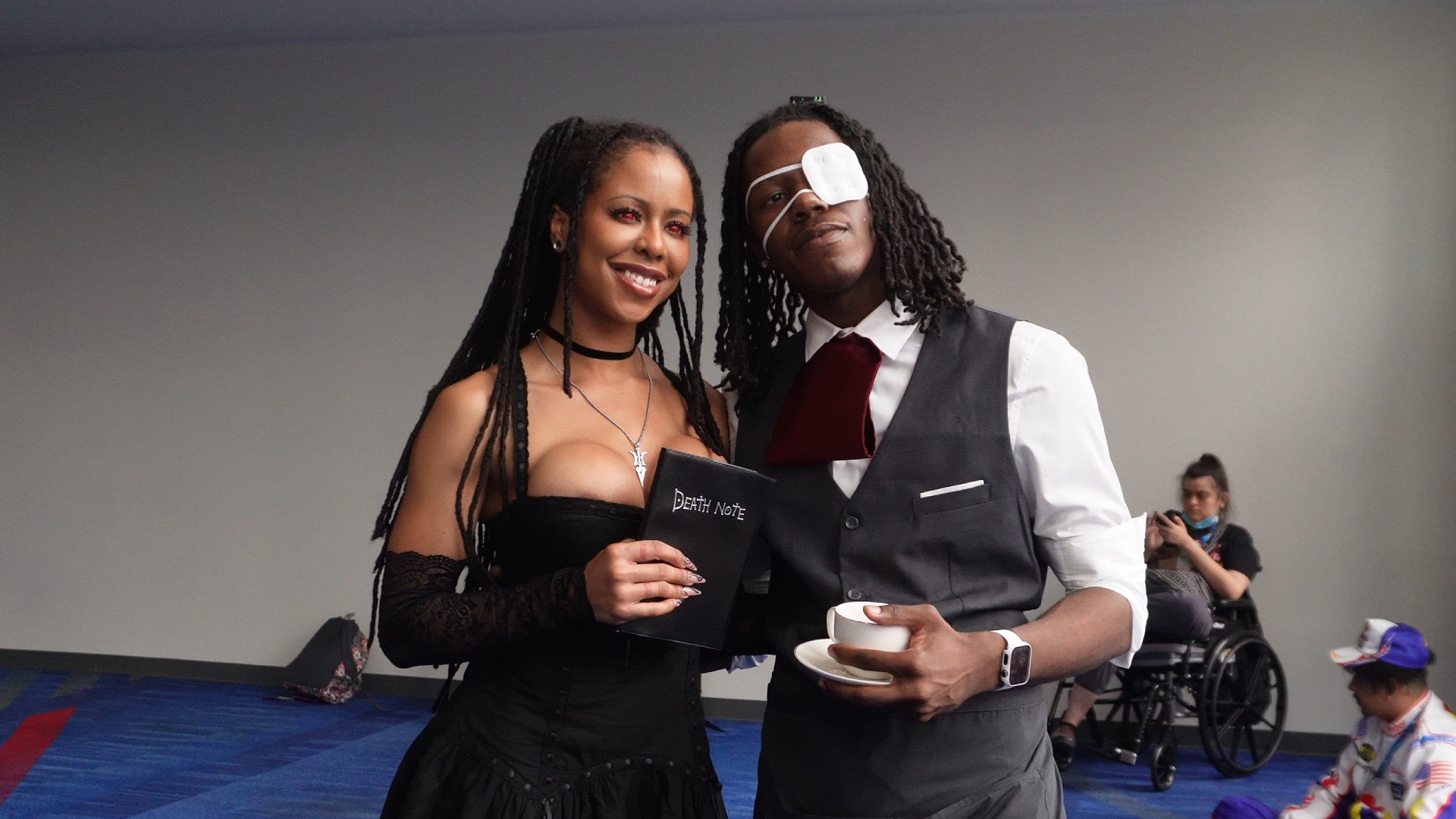 Emory Booker connecting at an event
